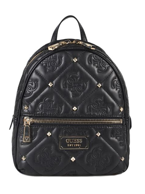 guess black and gold backpack|GUESS® Sale .